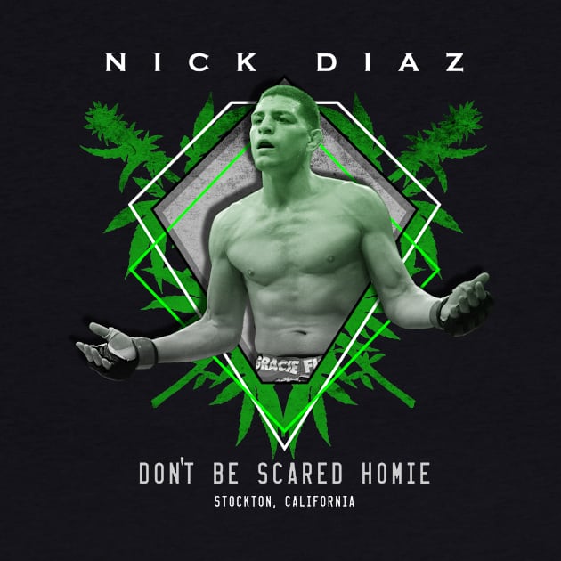 Nick Diaz Weed by SavageRootsMMA